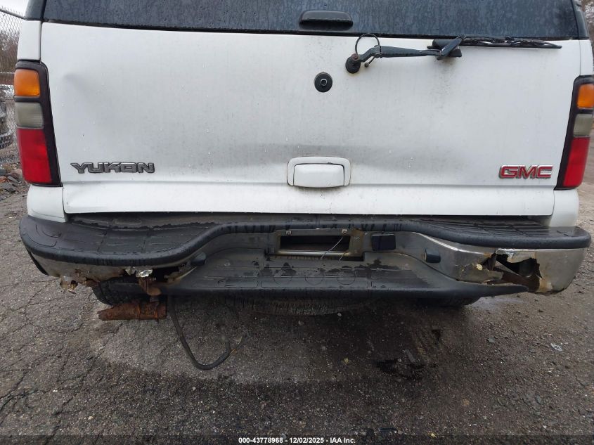 2006 GMC Yukon VIN: 1GKEK13276J116514 Lot: 43778968