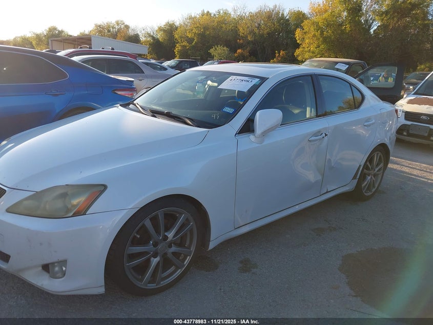 2008 Lexus Is 250 VIN: JTHBK262085062163 Lot: 43778983