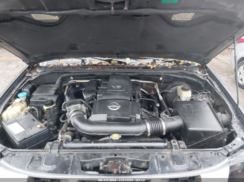 2005 Nissan Xterra S VIN: 5N1AN08U55C651333 Lot: 43778985