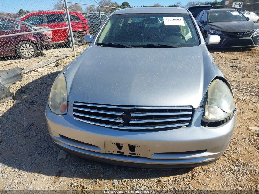 2004 Infiniti G35 VIN: JNKCV51E54M612570 Lot: 43779003