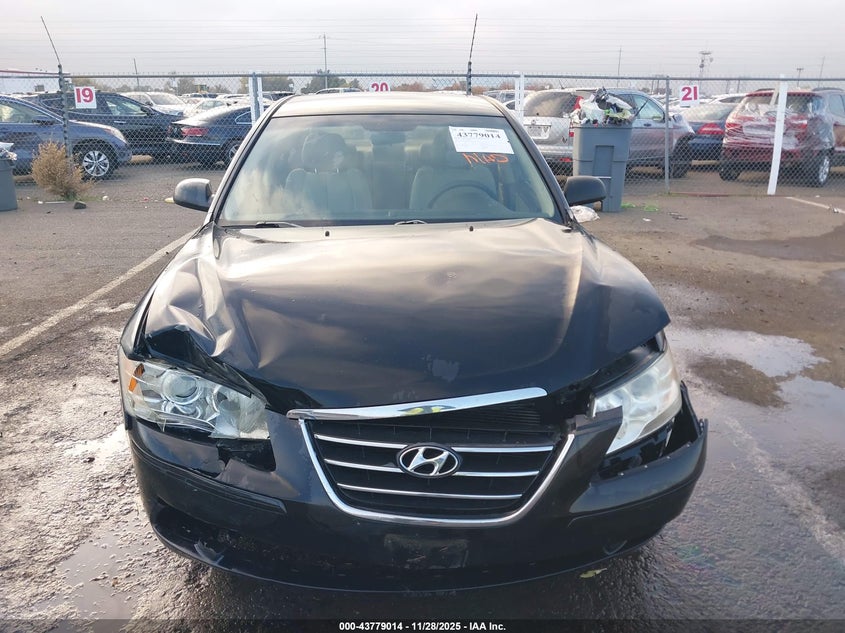 2009 Hyundai Sonata Gls VIN: 5NPET46C99H483428 Lot: 43779014