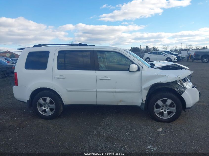 2011 Honda Pilot Ex-L VIN: 5FNYF4H5XBB010032 Lot: 43779034