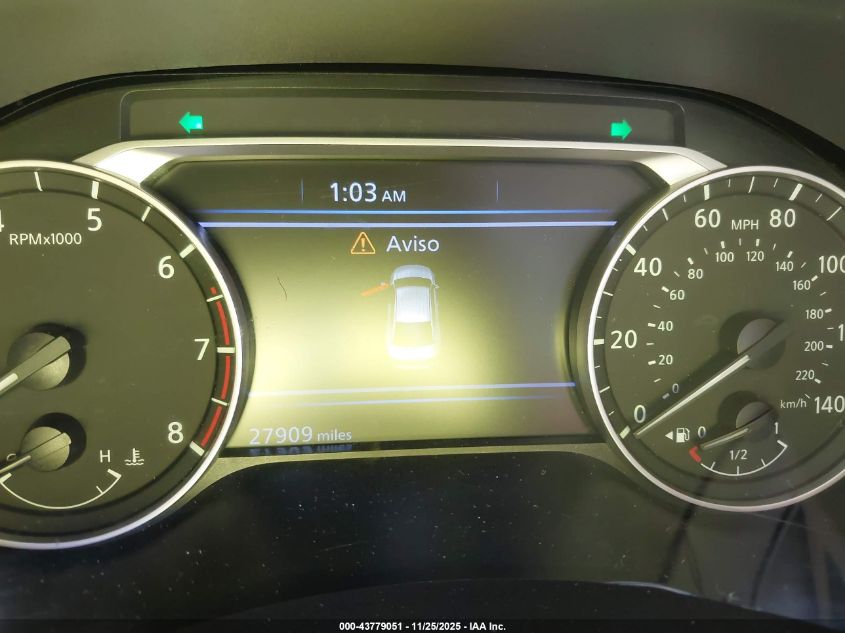 2025 Nissan Altima Sv Awd VIN: 1N4BL4DWXSN331895 Lot: 43779051