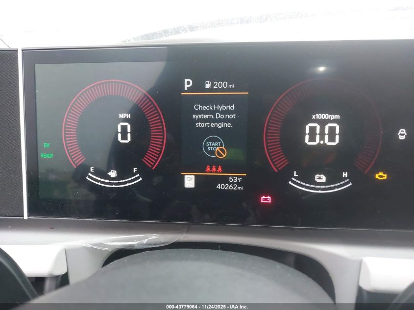 2025 Hyundai Tucson Hybrid Blue VIN: KM8JBDD17SU316334 Lot: 43779064