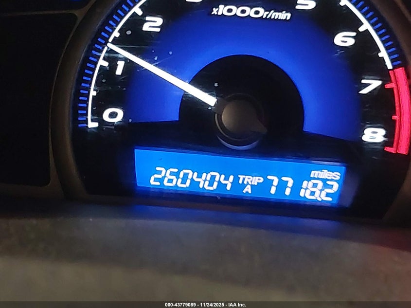 2008 Honda Civic Lx VIN: 1HGFA16568L116136 Lot: 43779089