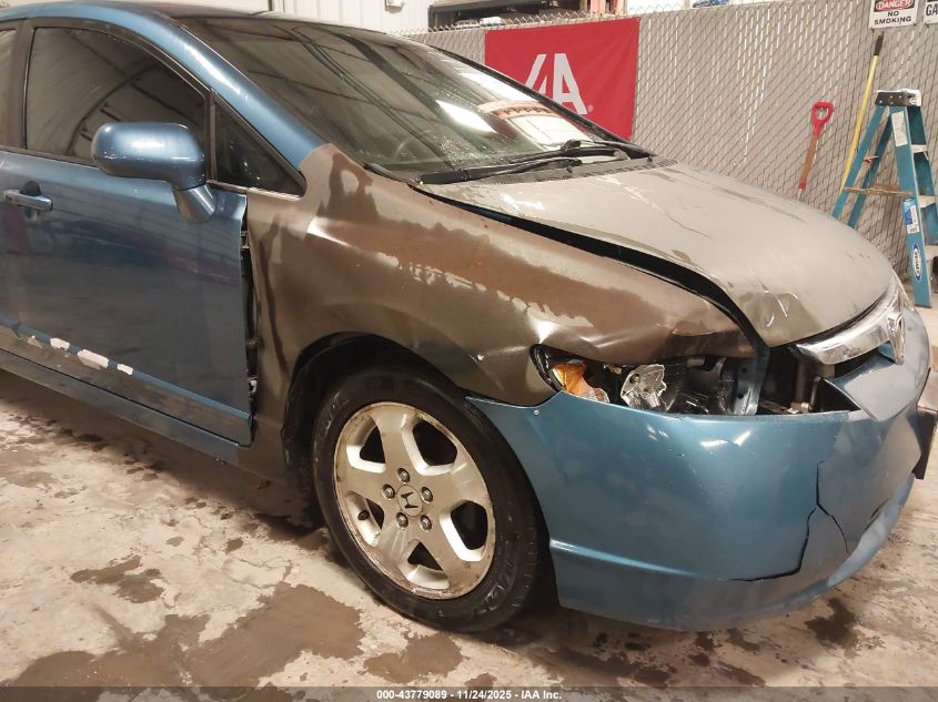 2008 Honda Civic Lx VIN: 1HGFA16568L116136 Lot: 43779089