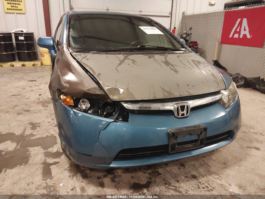2008 Honda Civic Lx VIN: 1HGFA16568L116136 Lot: 43779089