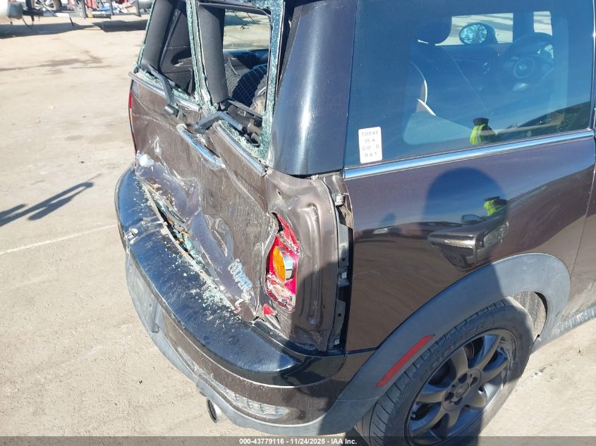 2008 Mini Cooper S Clubman VIN: WMWMM335X8TP87786 Lot: 43779116