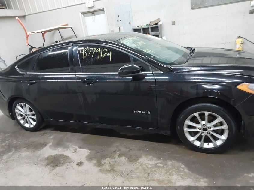 2019 Ford Fusion Hybrid Se VIN: 3FA6P0LU6KR263087 Lot: 43779124