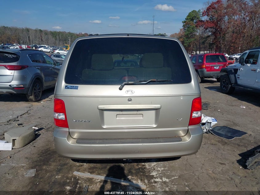 2005 Kia Sedona Ex/Lx VIN: KNDUP132756741086 Lot: 43779145