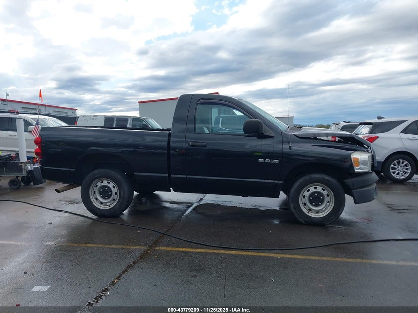 2008 Dodge Ram 1500 St/Sxt VIN: 1D7HA16KX8J112833 Lot: 43779209