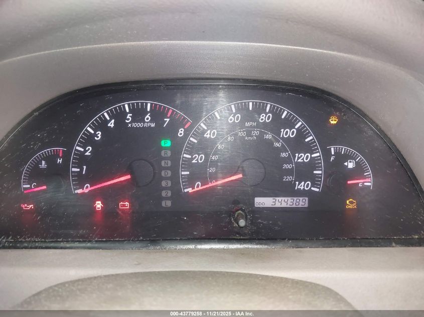 2005 Toyota Camry Xle V6 VIN: 4T1BF30K55U104344 Lot: 43779258