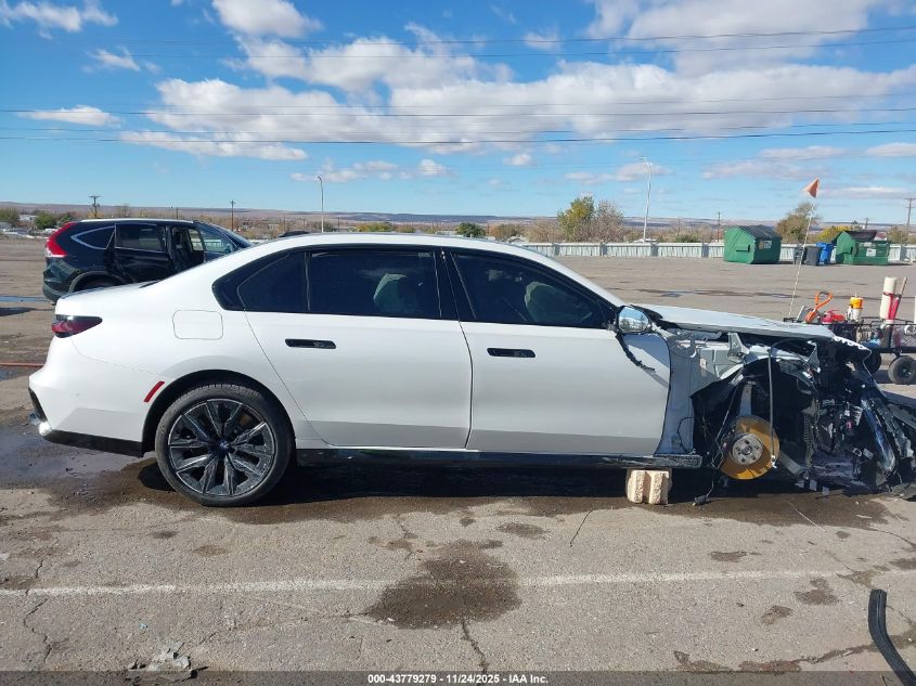 2025 BMW 760Xi VIN: WBA33EJO8SCV55132 Lot: 43779279