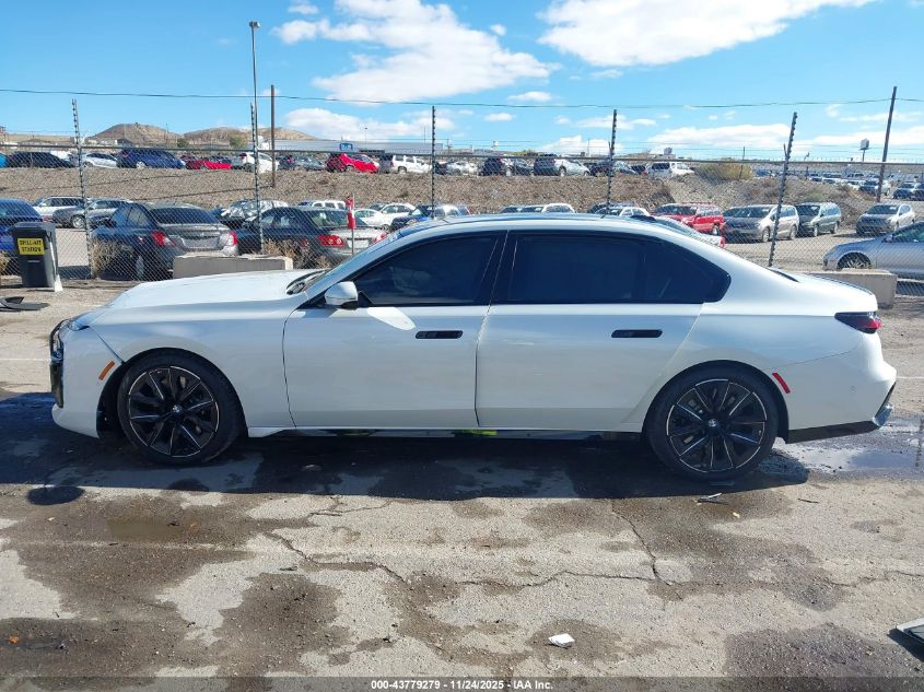 2025 BMW 760Xi VIN: WBA33EJO8SCV55132 Lot: 43779279