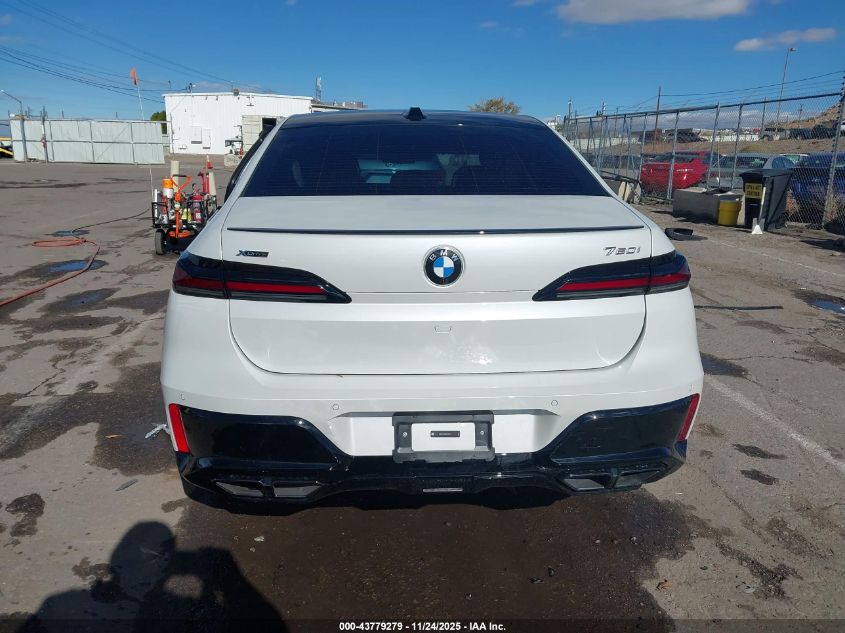 2025 BMW 760Xi VIN: WBA33EJO8SCV55132 Lot: 43779279