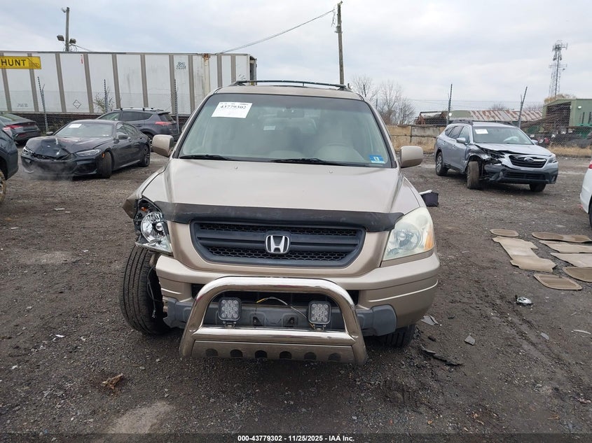2004 Honda Pilot Ex VIN: 2HKYF18454H536112 Lot: 43779302