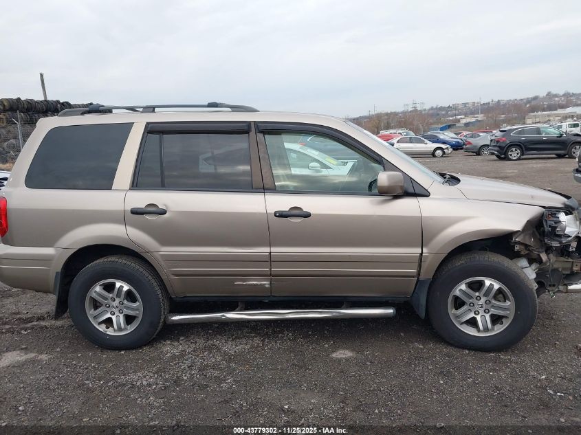 2004 Honda Pilot Ex VIN: 2HKYF18454H536112 Lot: 43779302