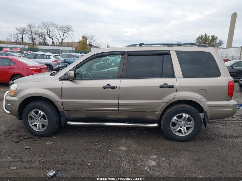 2004 Honda Pilot Ex VIN: 2HKYF18454H536112 Lot: 43779302