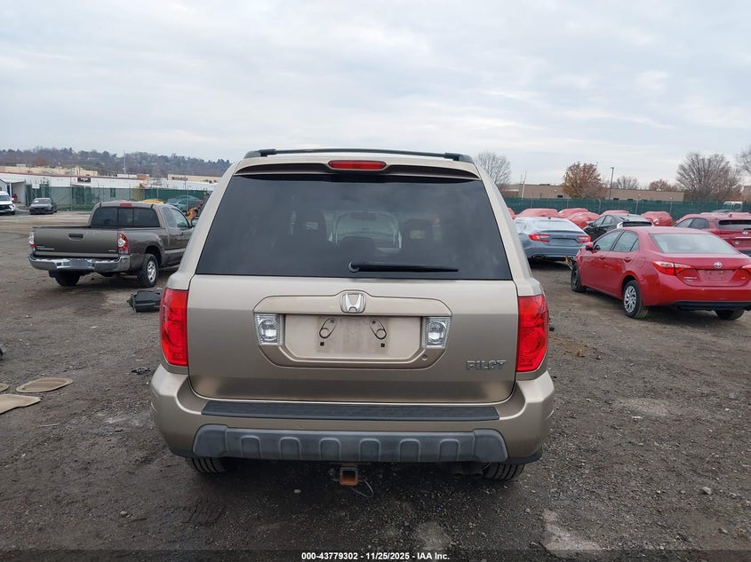 2004 Honda Pilot Ex VIN: 2HKYF18454H536112 Lot: 43779302