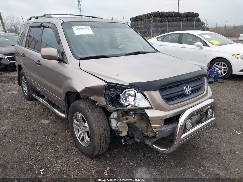2004 Honda Pilot Ex VIN: 2HKYF18454H536112 Lot: 43779302