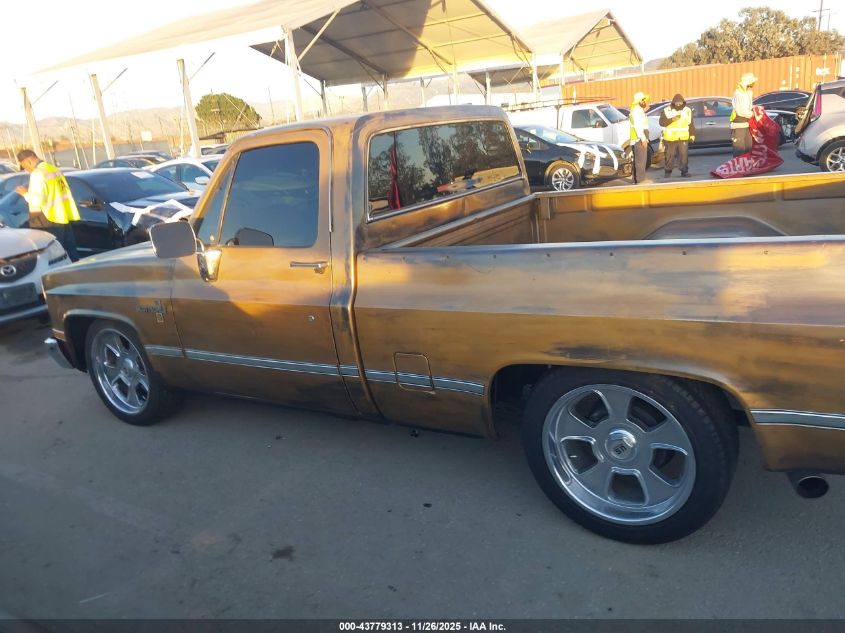 1985 Chevrolet C10 VIN: 1GCCC14N5FS136105 Lot: 43779313