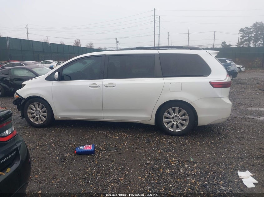 2016 Toyota Sienna Limited Premium 7 Passenger VIN: 5TDYK3DC6GS698608 Lot: 43779404