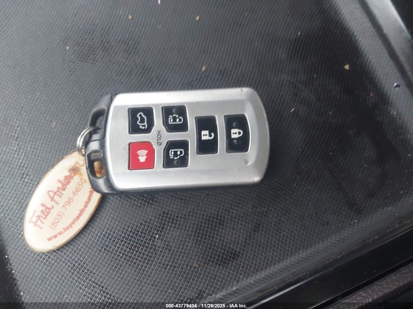 2016 Toyota Sienna Limited Premium 7 Passenger VIN: 5TDYK3DC6GS698608 Lot: 43779404