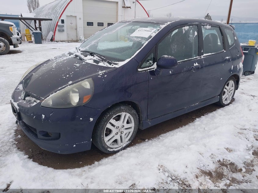 JHMGD37678S061276 2008 HONDA FIT photo no. 2