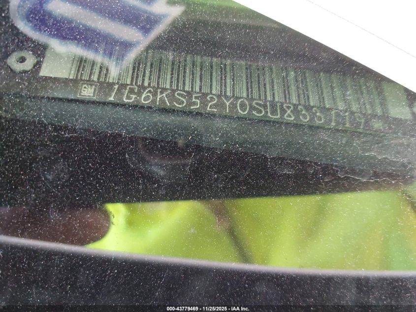 1995 Cadillac Seville Sls VIN: 1G6KS52Y0SU833119 Lot: 43779469