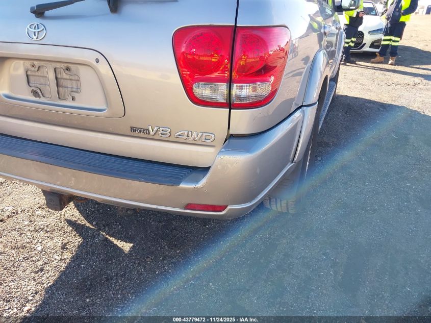 2006 Toyota Sequoia Sr5 V8 VIN: 5TDBT44A66S260077 Lot: 43779472