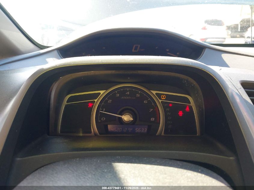 2009 Honda Civic Lx VIN: 1HGFA16559L012528 Lot: 43779481