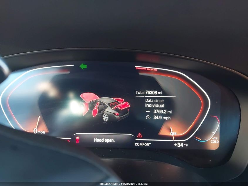 2021 BMW 530I xDrive VIN: WBA13BJ09MWX16708 Lot: 43779506