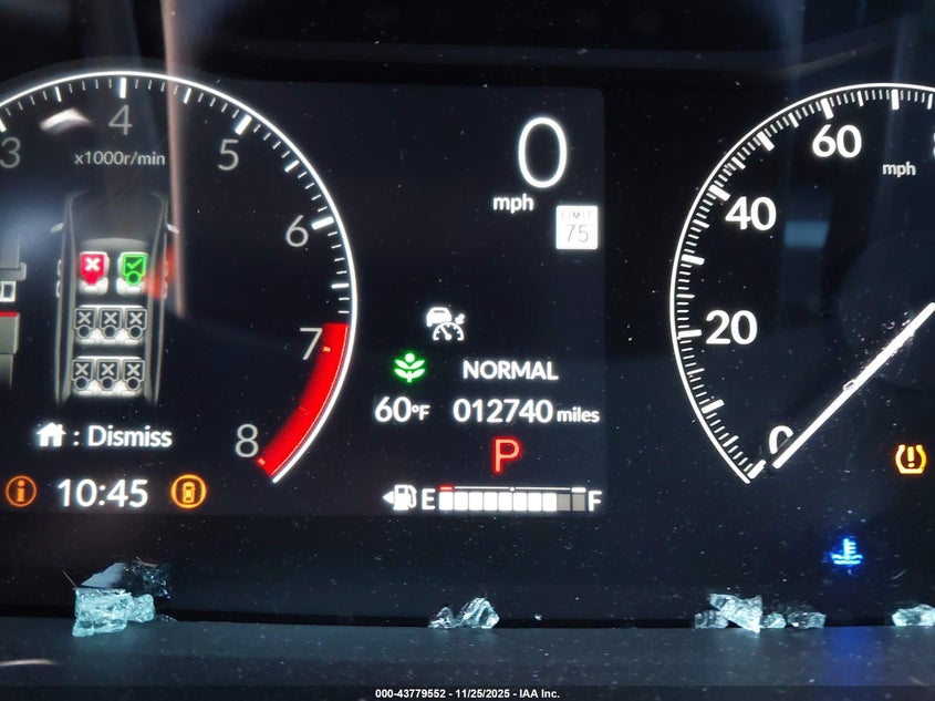 2025 Honda Odyssey Ex-L VIN: 5FNRL6H61SB057290 Lot: 43779552