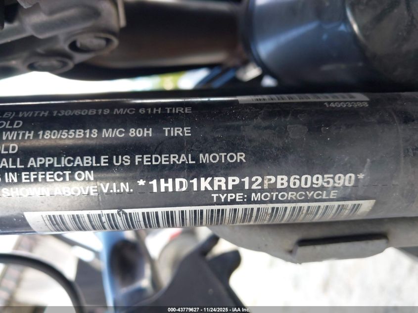 2023 Harley-Davidson Flhxs VIN: 1HD1KRP12PB609590 Lot: 43779627