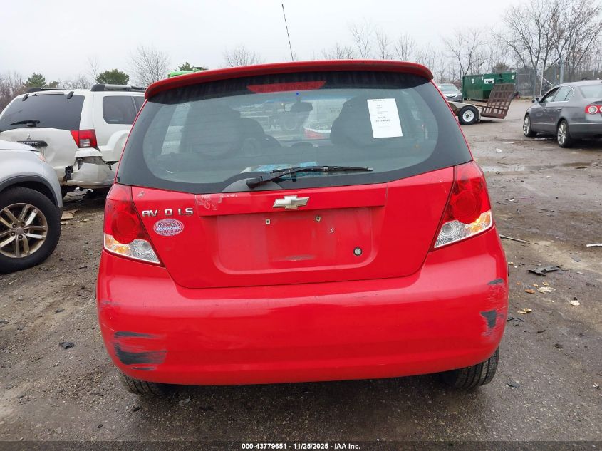 2004 Chevrolet Aveo Ls VIN: KL1TJ62684B165679 Lot: 43779651