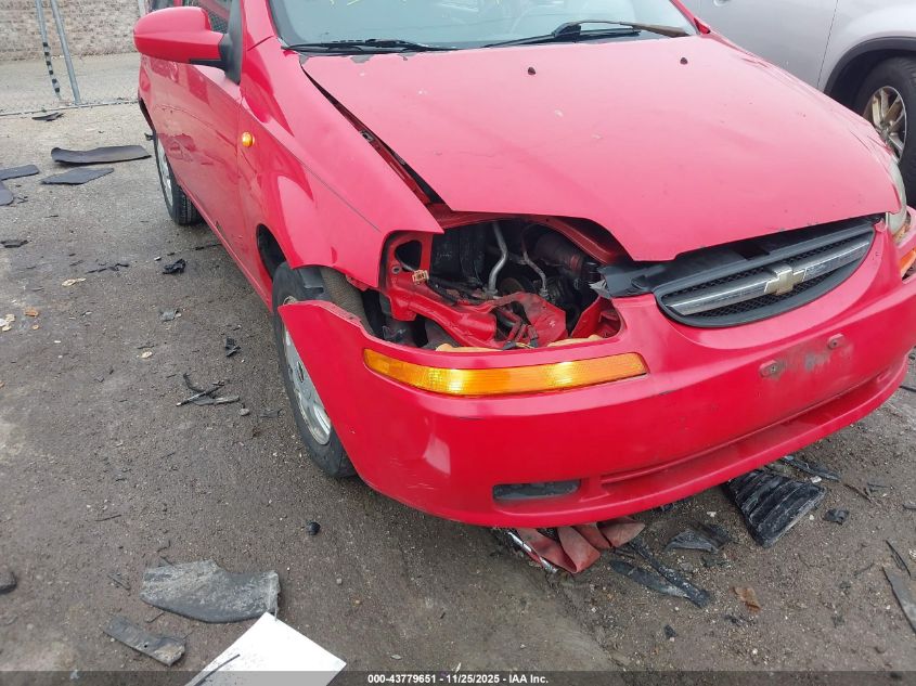 2004 Chevrolet Aveo Ls VIN: KL1TJ62684B165679 Lot: 43779651