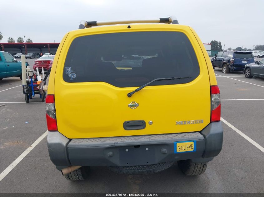 2002 Nissan Xterra Xe VIN: 5N1ED28Y12C578251 Lot: 43779672