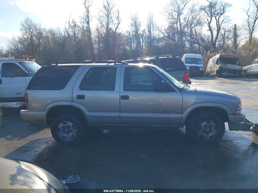 2004 Chevrolet Blazer Ls VIN: 1GNDT13X34K142528 Lot: 43779684