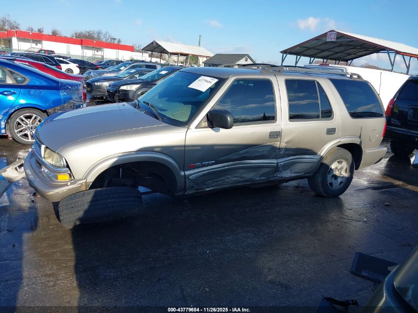 2004 Chevrolet Blazer Ls VIN: 1GNDT13X34K142528 Lot: 43779684