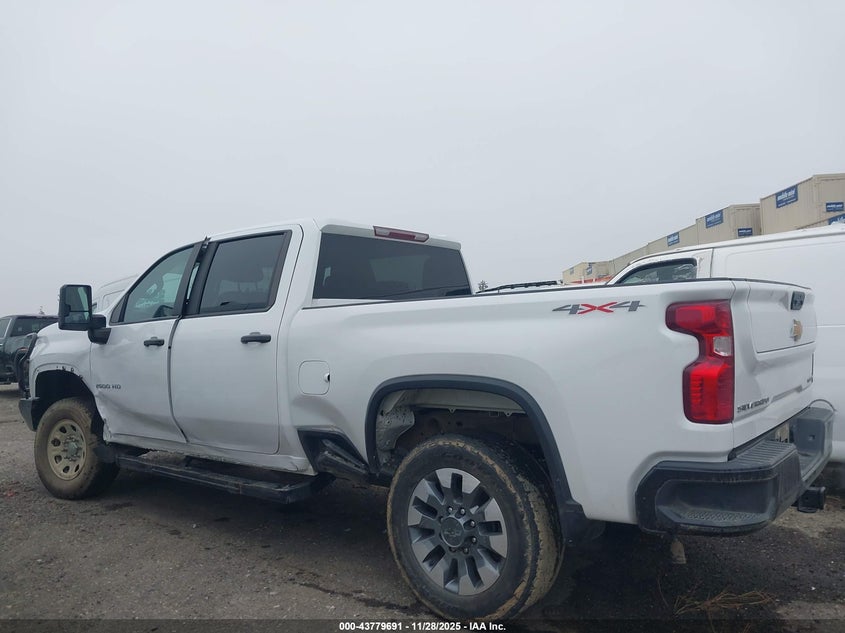 2023 Chevrolet Silverado 2500Hd 4Wd Standard Bed Custom VIN: 2GC4YME72P1708174 Lot: 43779691