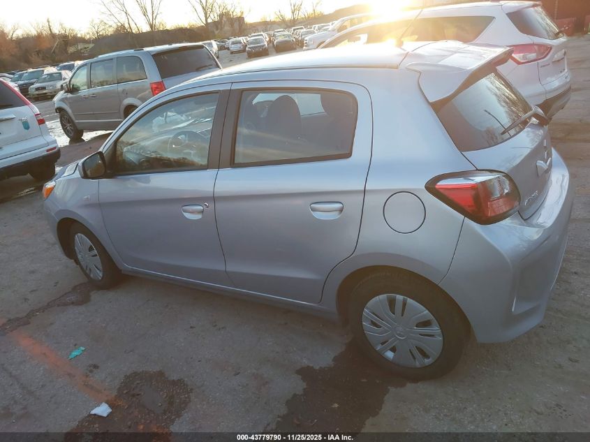 2024 Mitsubishi Mirage Es/Le VIN: ML32AUHJ7RH033914 Lot: 43779790