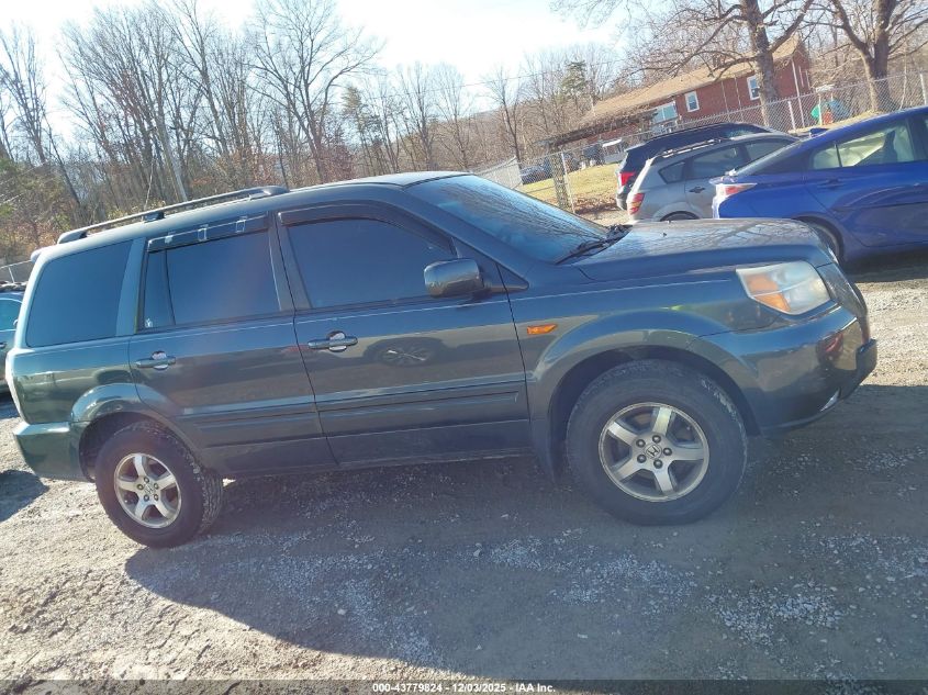 2006 Honda Pilot Ex VIN: 2HKYF18456H558890 Lot: 43779824