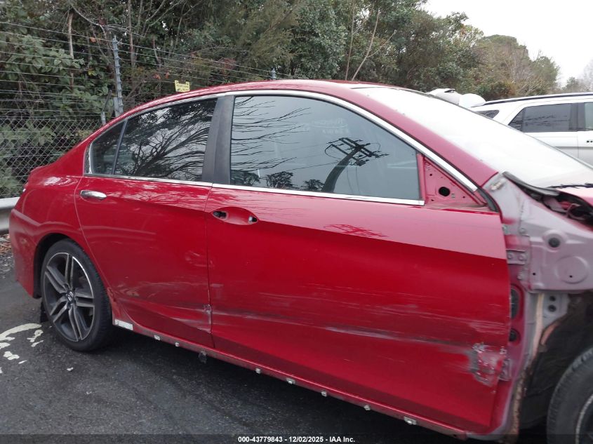 2016 Honda Accord Sport VIN: 1HGCR2F59GA099232 Lot: 43779843