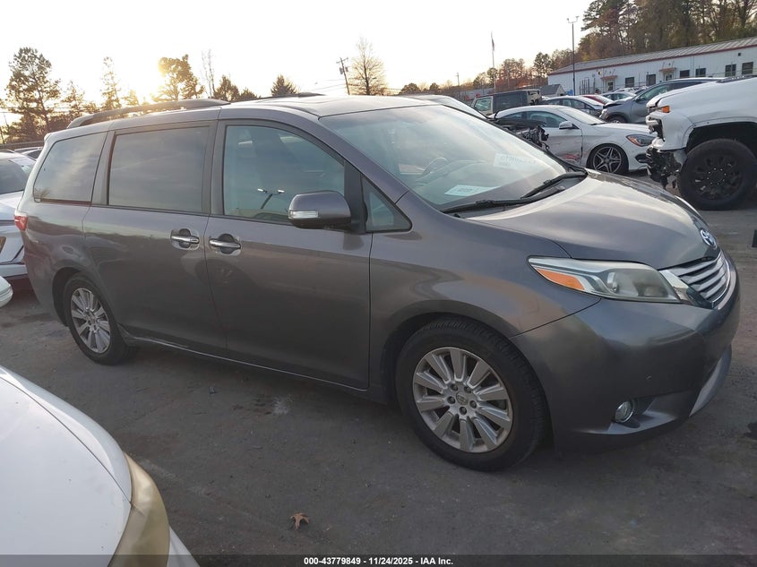 2016 Toyota Sienna Limited Premium 7 Passenger VIN: 5TDYK3DC8GS733696 Lot: 43779849