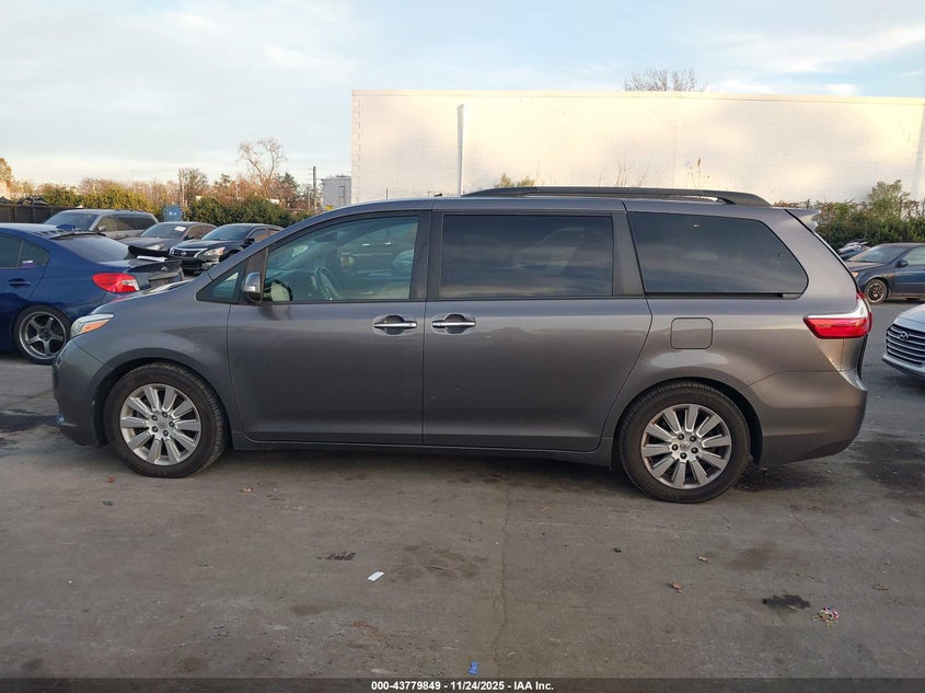 2016 Toyota Sienna Limited Premium 7 Passenger VIN: 5TDYK3DC8GS733696 Lot: 43779849
