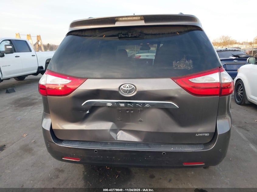2016 Toyota Sienna Limited Premium 7 Passenger VIN: 5TDYK3DC8GS733696 Lot: 43779849