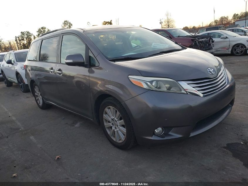TOYOTA SIENNA LIMITED PREMIUM 7 PASSENGER