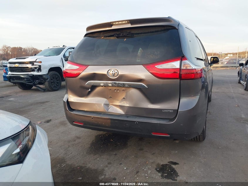 2016 Toyota Sienna Limited Premium 7 Passenger VIN: 5TDYK3DC8GS733696 Lot: 43779849