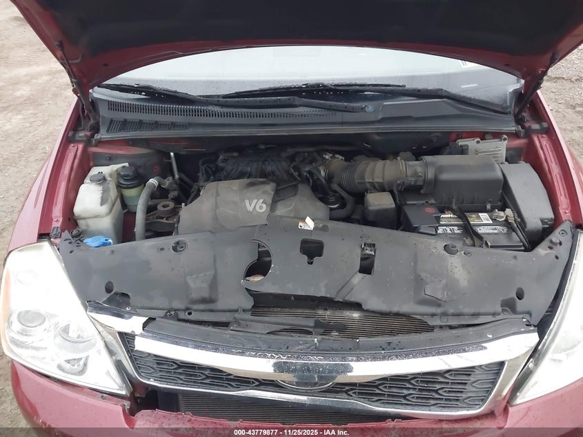 2012 Kia Sedona Lx VIN: KNDMG4C76C6502574 Lot: 43779877