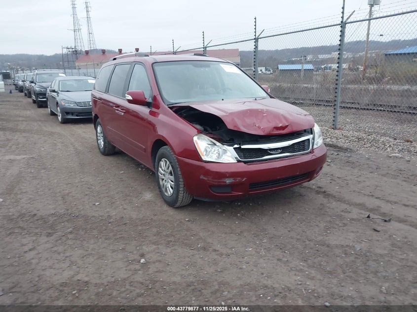 KIA SEDONA 2012. Lot# 43779877. VIN KNDMG4C76C6502574. Photo 1
